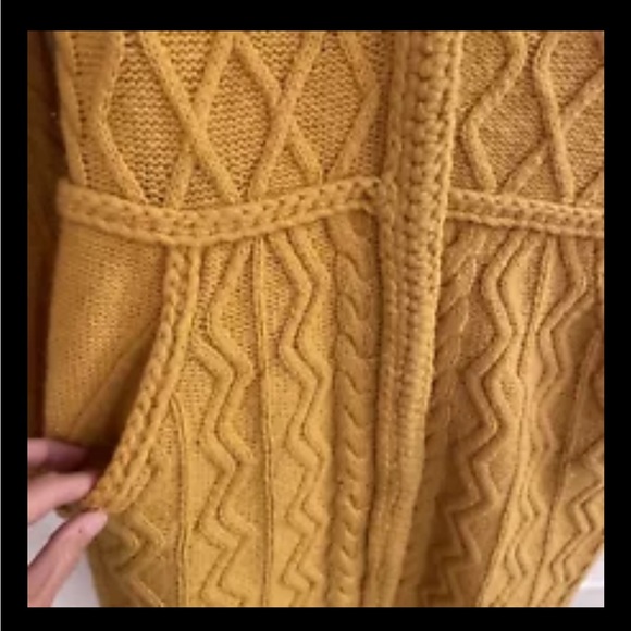 Anthropologie Sparrow Long Cardigan Sweater XS 100% Lambswool - Picture 5 of 7